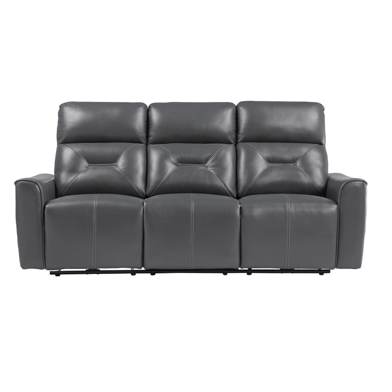 Burwell - Power Double Reclining Sofa with USB Ports