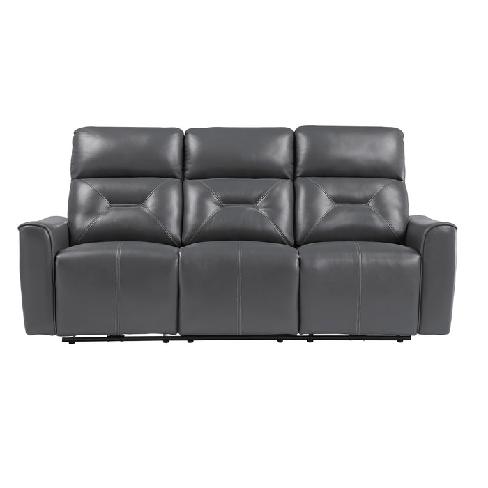 Burwell - Power Double Reclining Sofa with USB Ports