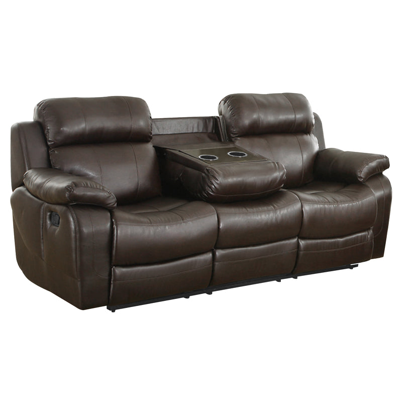 Marille - Double Reclining Sofa with Center Drop-Down Cup Holders