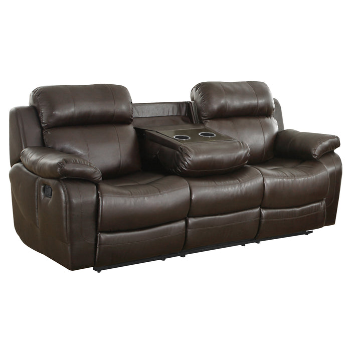 Marille - Double Reclining Sofa with Center Drop-Down Cup Holders