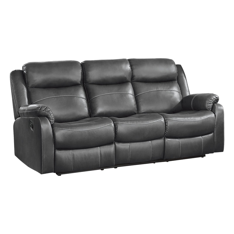 Yerba - Double Lay Flat Reclining Sofa with Center Drop-Down Cup Holders