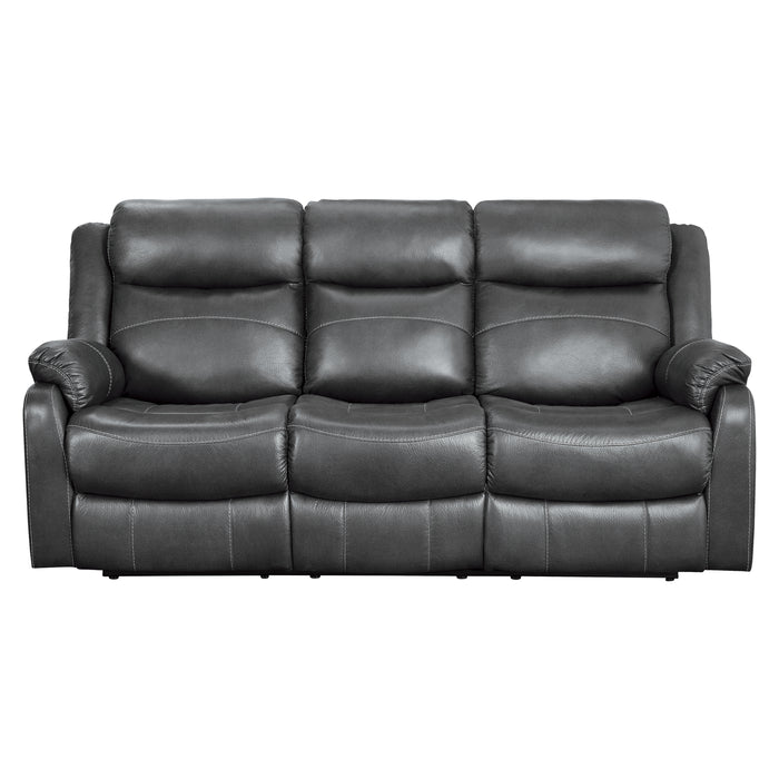 Yerba - Double Lay Flat Reclining Sofa with Center Drop-Down Cup Holders