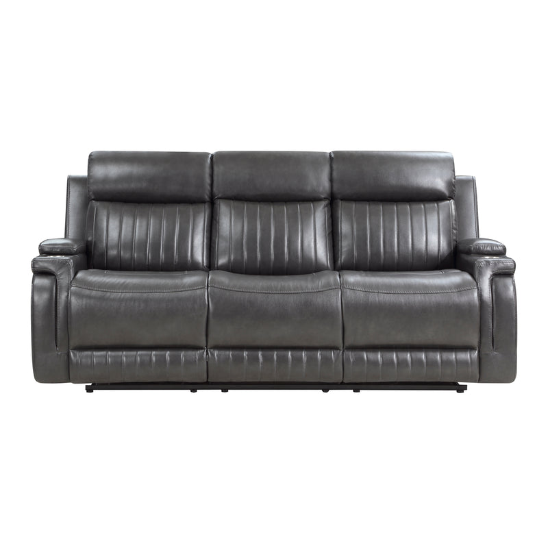 Broomfield - Double Reclining Sofa with Drop-Down Cup Holder