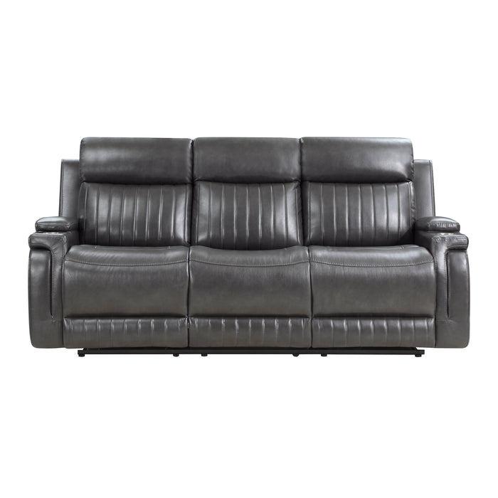 Broomfield - Double Reclining Sofa with Drop-Down Cup Holder