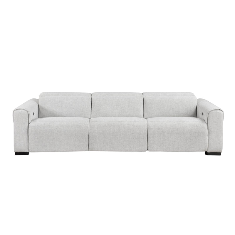 McPherson - (3)Power Double Reclining Sofa with Power Headrests, Charging Ports