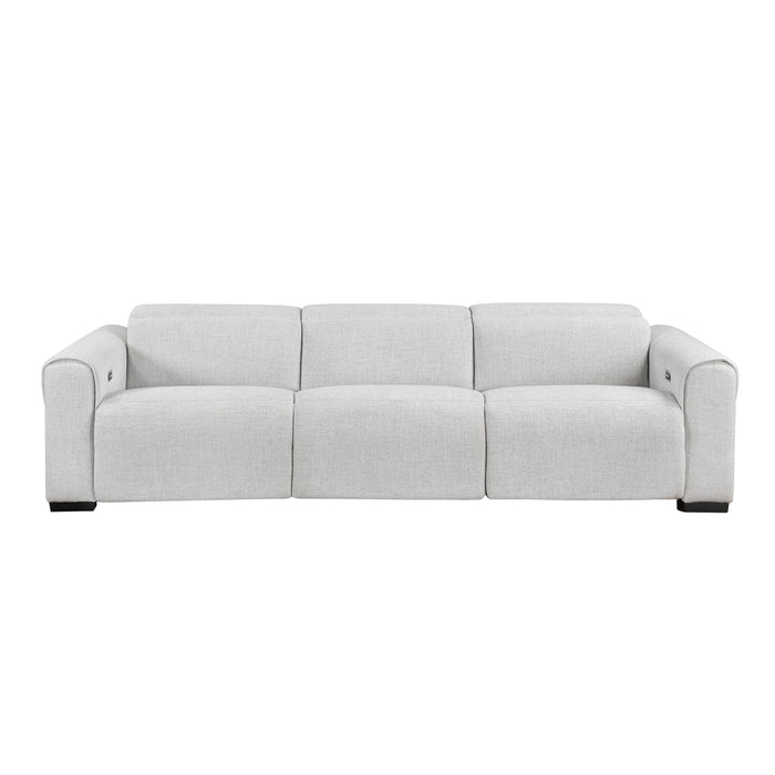 McPherson - (3)Power Double Reclining Sofa with Power Headrests, Charging Ports