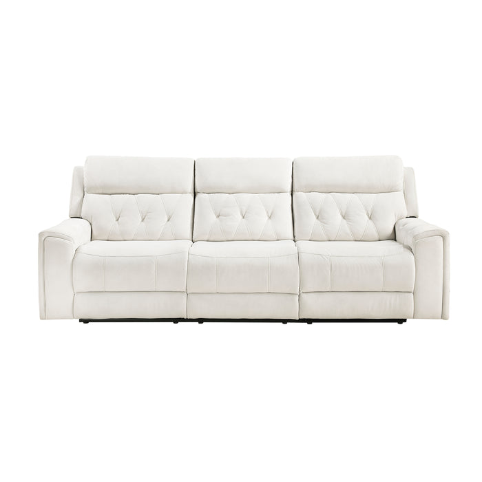 Celeste - Power Double Reclining Sofa with Power Headrests, Hidden Arms Cup Holders and Charging Ports