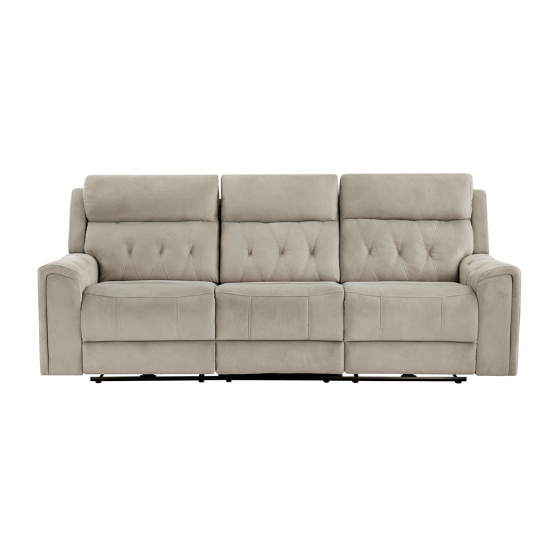 Celeste - Power Double Reclining Sofa with Power Headrests, Hidden Arms Cup Holders and Charging Ports