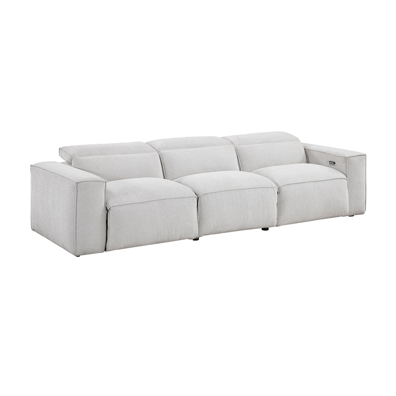 Phoebe - (3) Power Double Reclining Sofa with Power Headrests