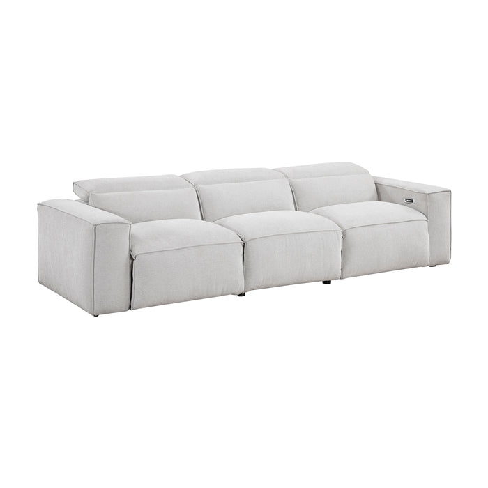 Phoebe - (3) Power Double Reclining Sofa with Power Headrests