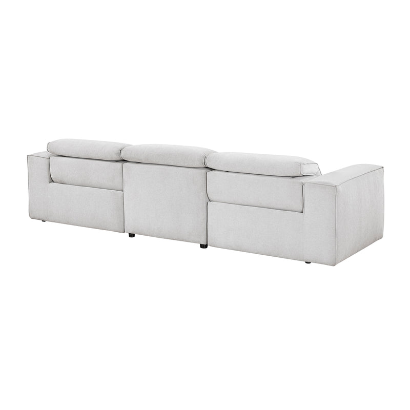 Phoebe - (3) Power Double Reclining Sofa with Power Headrests