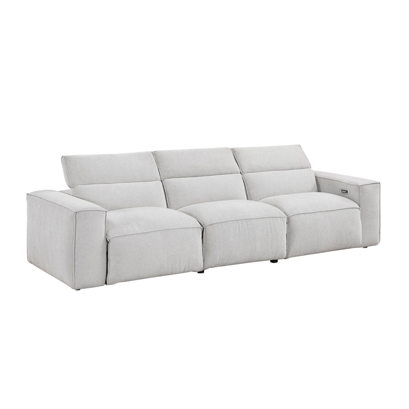 Phoebe - (3) Power Double Reclining Sofa with Power Headrests