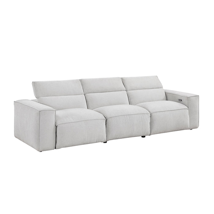 Phoebe - (3) Power Double Reclining Sofa with Power Headrests