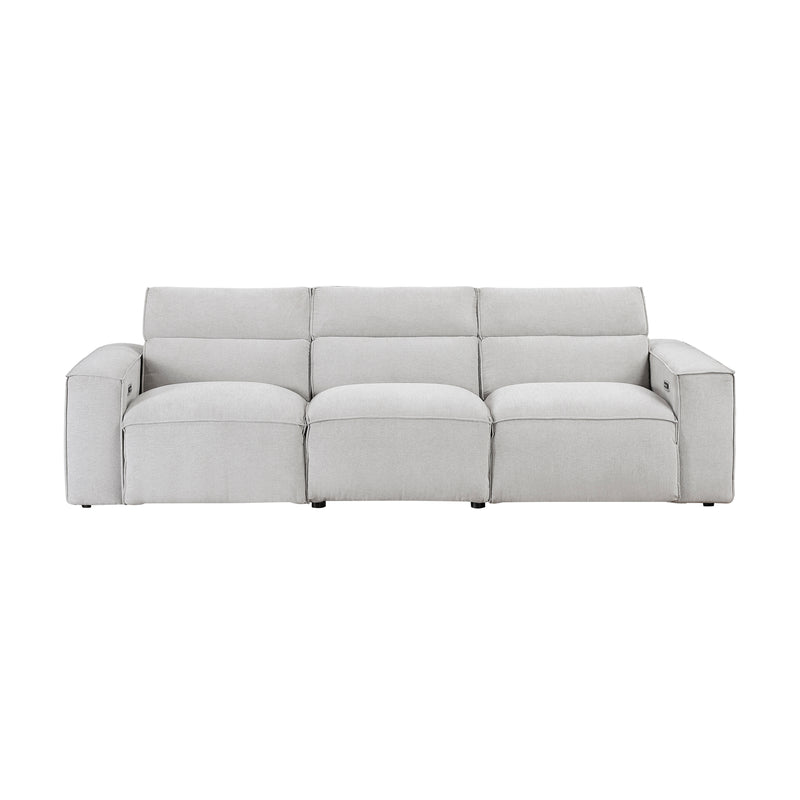 Phoebe - (3) Power Double Reclining Sofa with Power Headrests