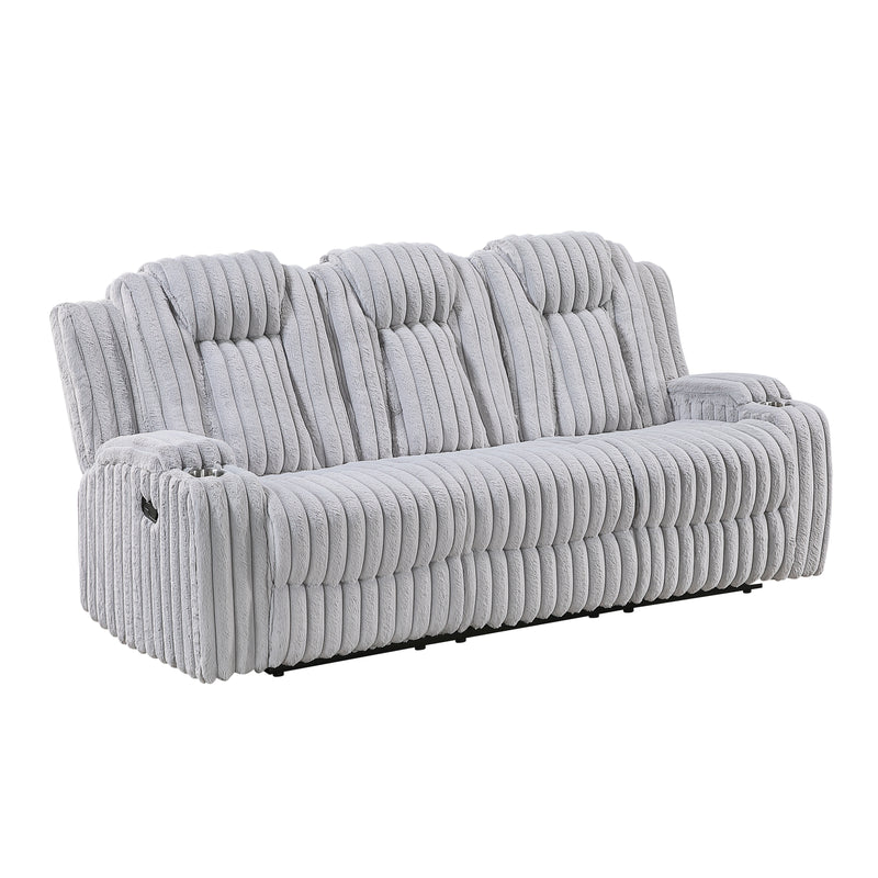 Phyllis - Double Reclining Sofa with Cup Holders