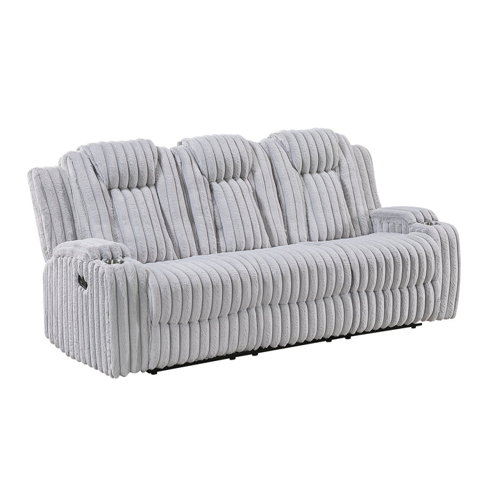 Phyllis - Double Reclining Sofa with Cup Holders