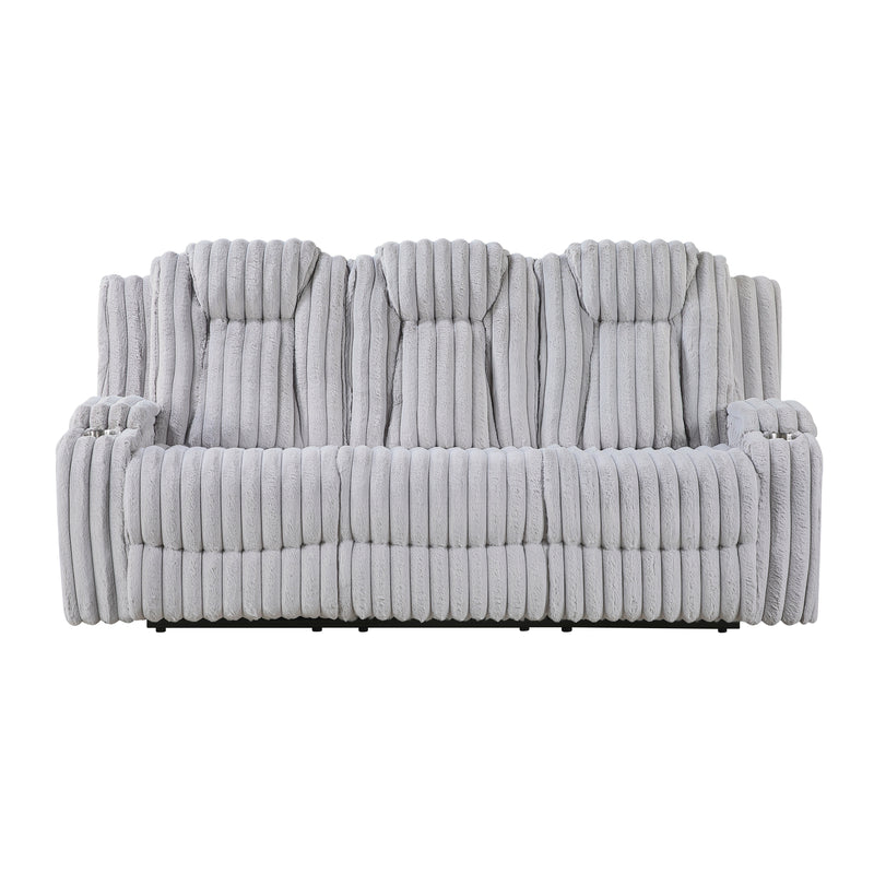 Phyllis - Double Reclining Sofa with Cup Holders