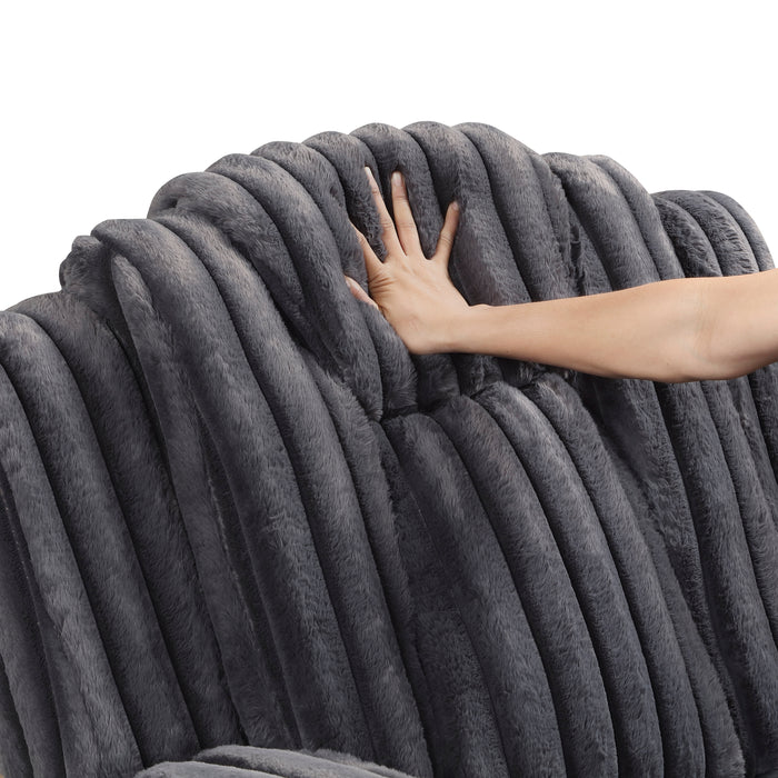 Phyllis - Double Reclining Sofa with Cup Holders