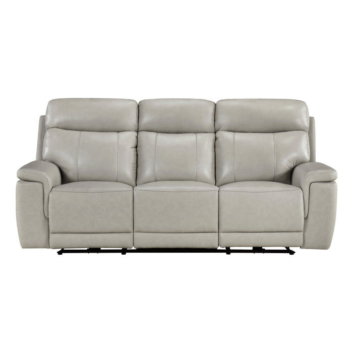 - Power Double Reclining Sofa with Power Headrest