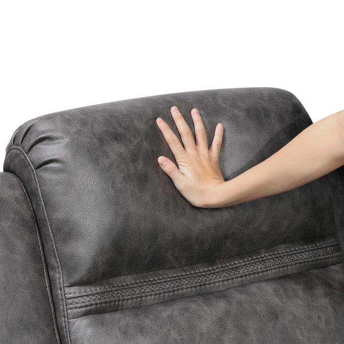 Hearth - Double Reclining Sofa