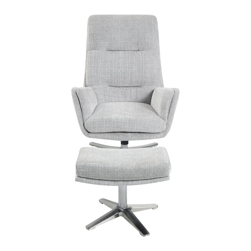 Parker - Swivel Chair with Ottoman