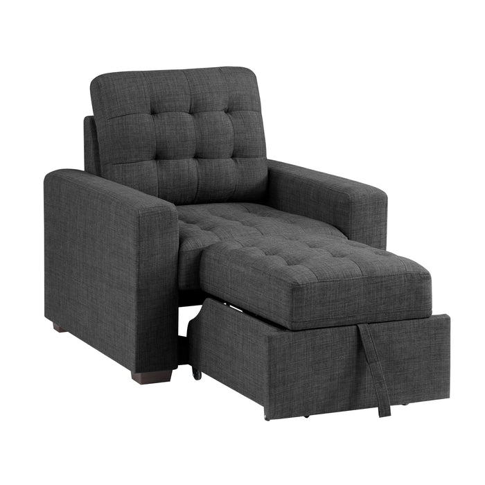 McCafferty - Chair with Pull-out Ottoman