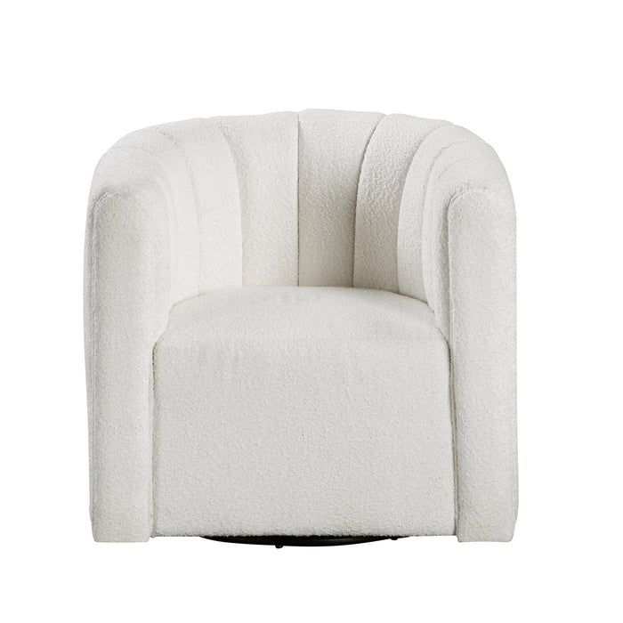 Delaney - Swivel Chair with Ottoman