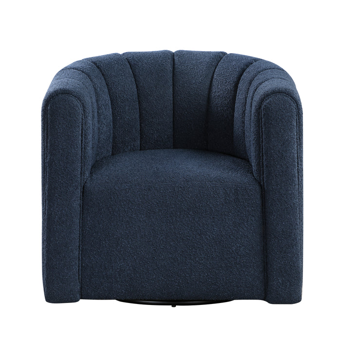 Delaney - Swivel Chair with Ottoman