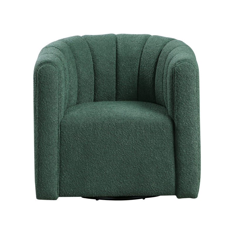 Delaney - Swivel Chair with Ottoman