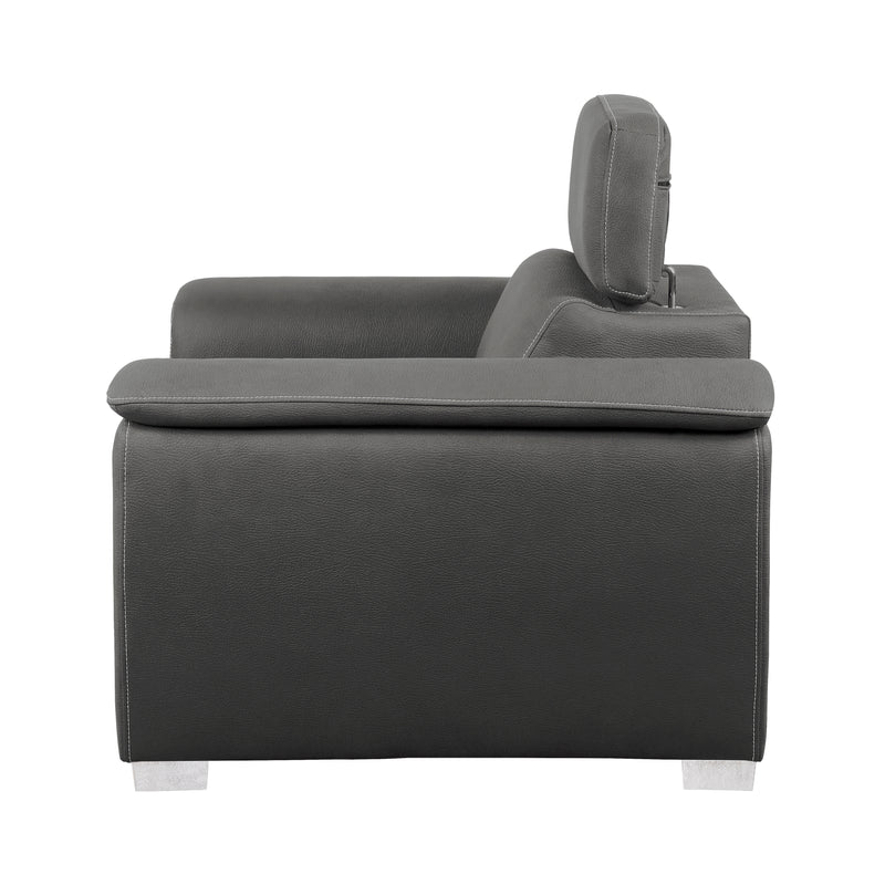 Ferriday - Chair with Pull-out Ottoman