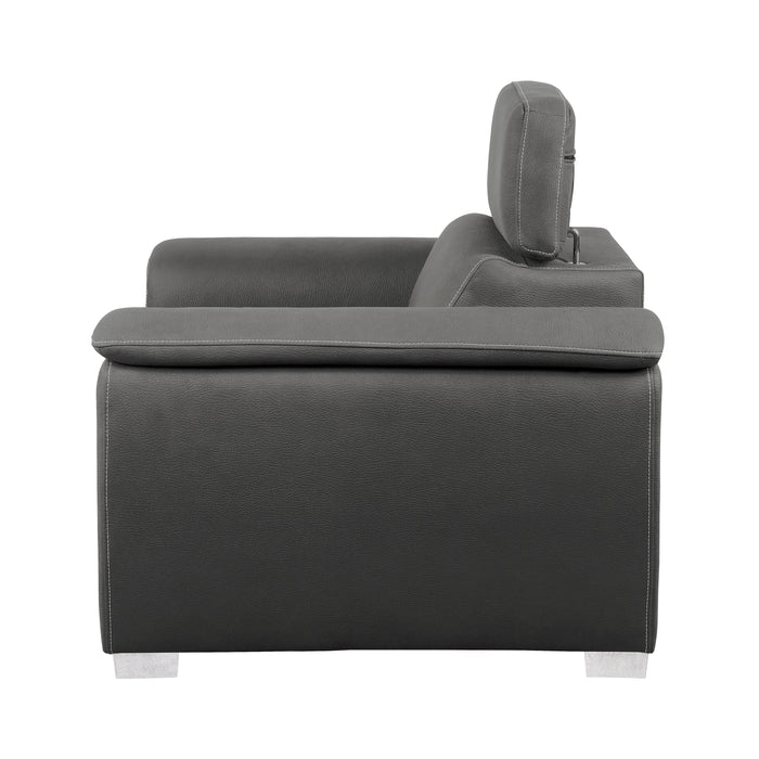 Ferriday - Chair with Pull-out Ottoman