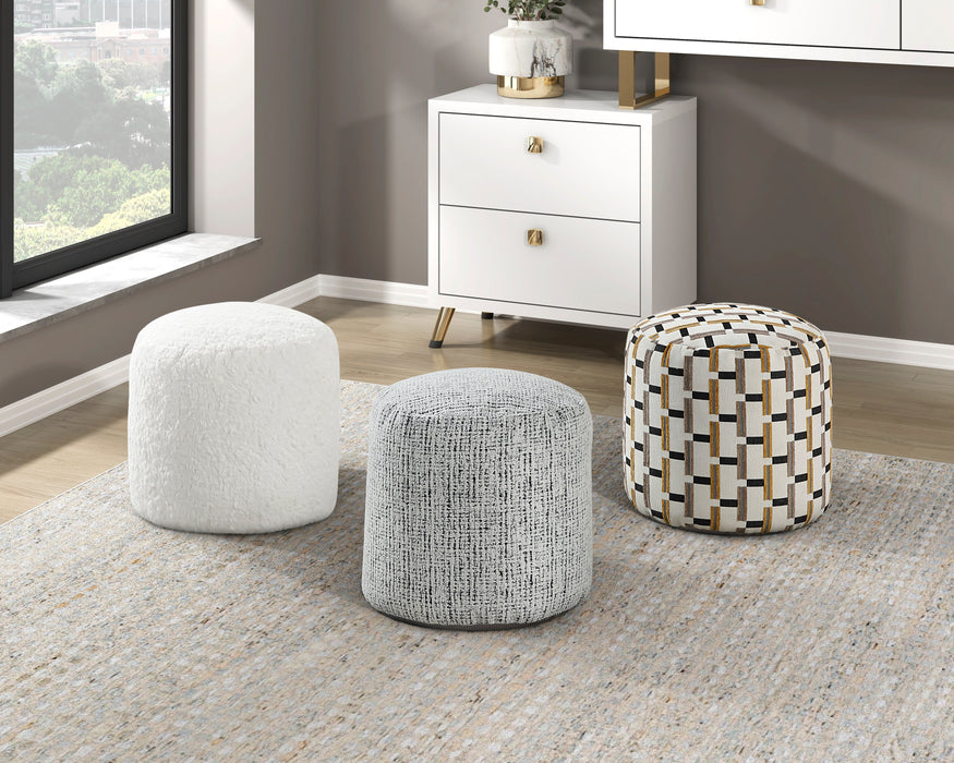 Easley - Pouf (no Wooden Frame)