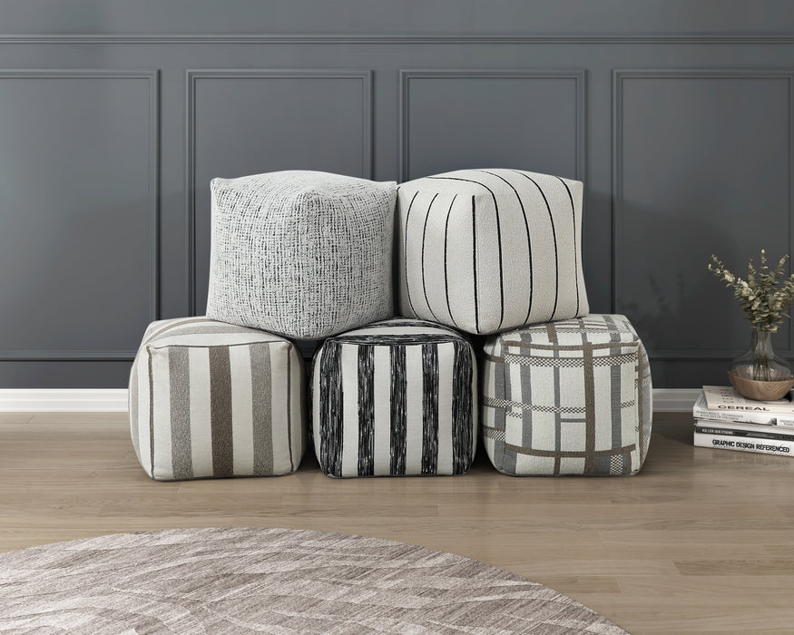 Easley - Pouf (no Wooden Frame)