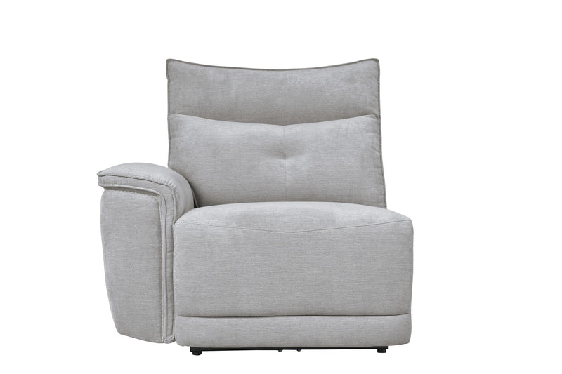 Tesoro - (6)6-Piece Modular Power Reclining Sectional with Power Headrests, Right Chaise and USB Port