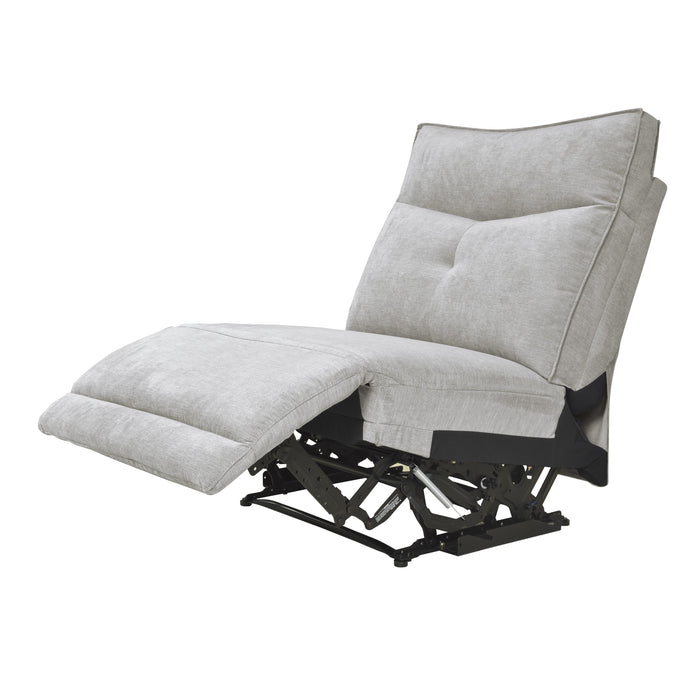 Tesoro - (6)6-Piece Modular Power Reclining Sectional with Power Headrests and USB Ports