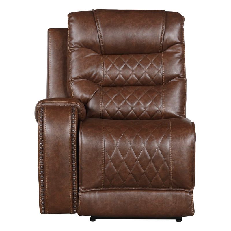 Putnam - (6)6-Piece Modular Power Reclining Sectional with Right Chaise