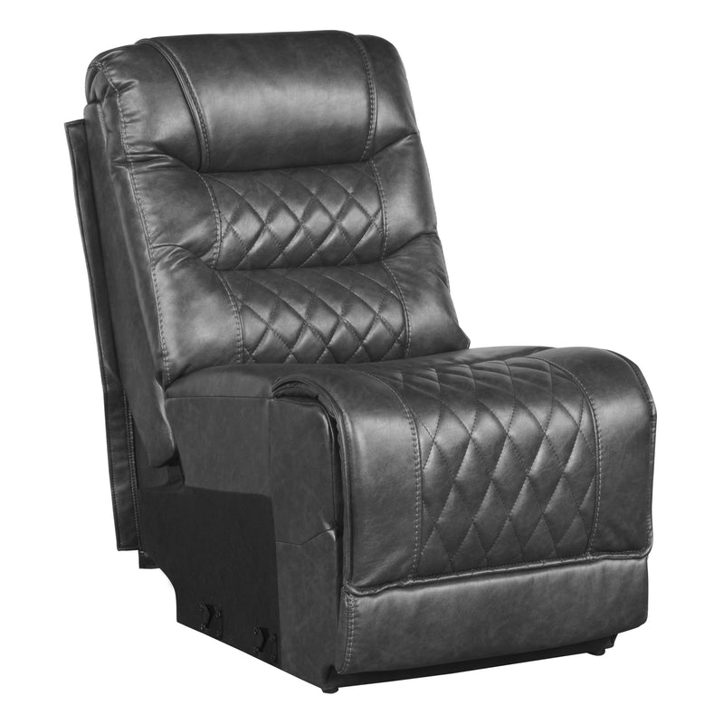 Putnam - (6)6-Piece Modular Power Reclining Sectional with Left Chaise