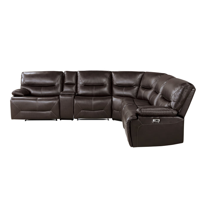 Dyersburg - (6)6-Piece Power Reclining Sectional