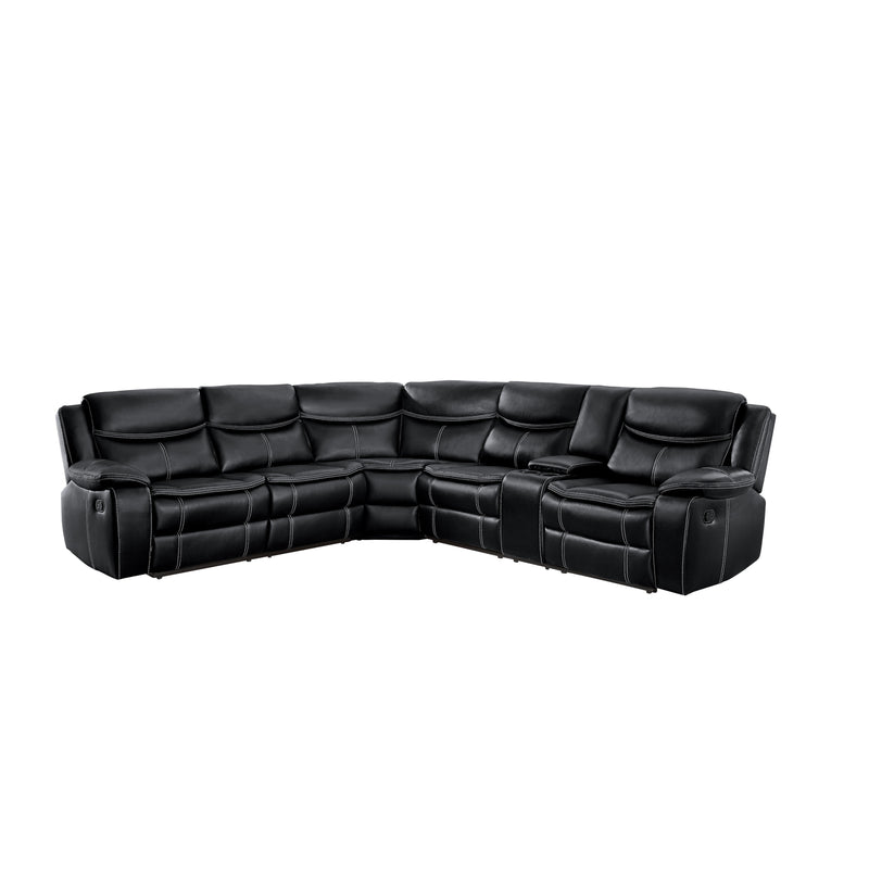 Bastrop - (3)3-Piece Sectional with Right Console