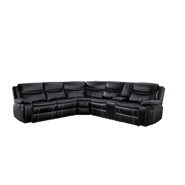 Bastrop - (3)3-Piece Sectional with Right Console