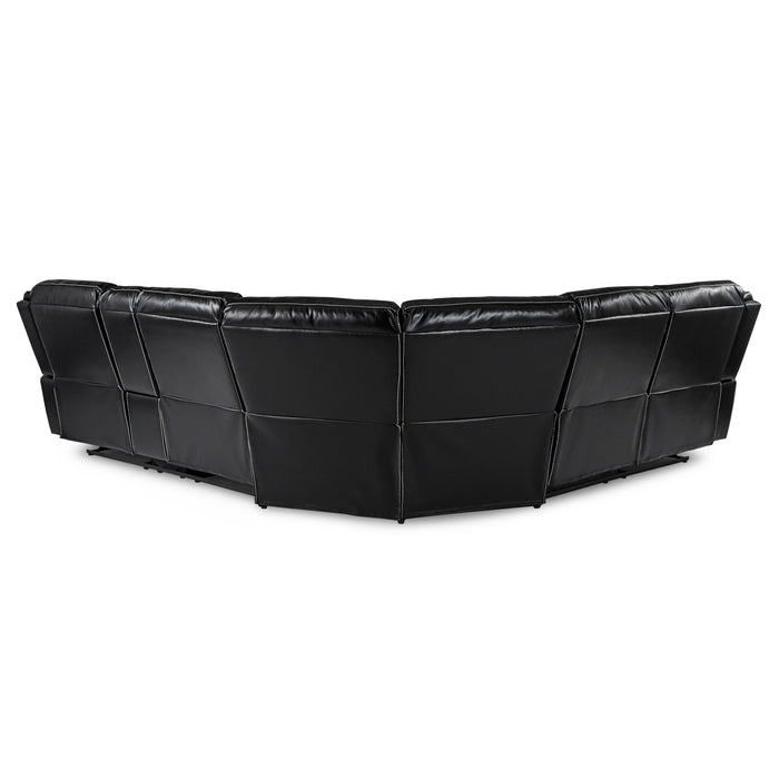 Bastrop - (3)3-Piece Sectional with Right Console