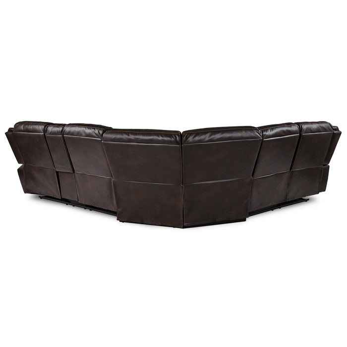 Bastrop - (3)3-Piece Sectional with Right Console
