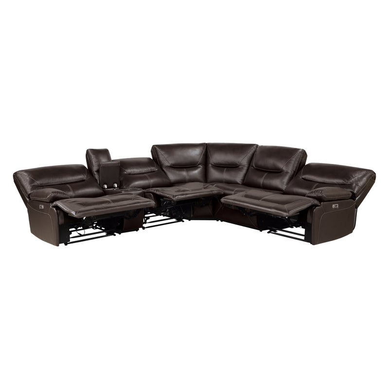 Dyersburg - (6)6-Piece Power Reclining Sectional