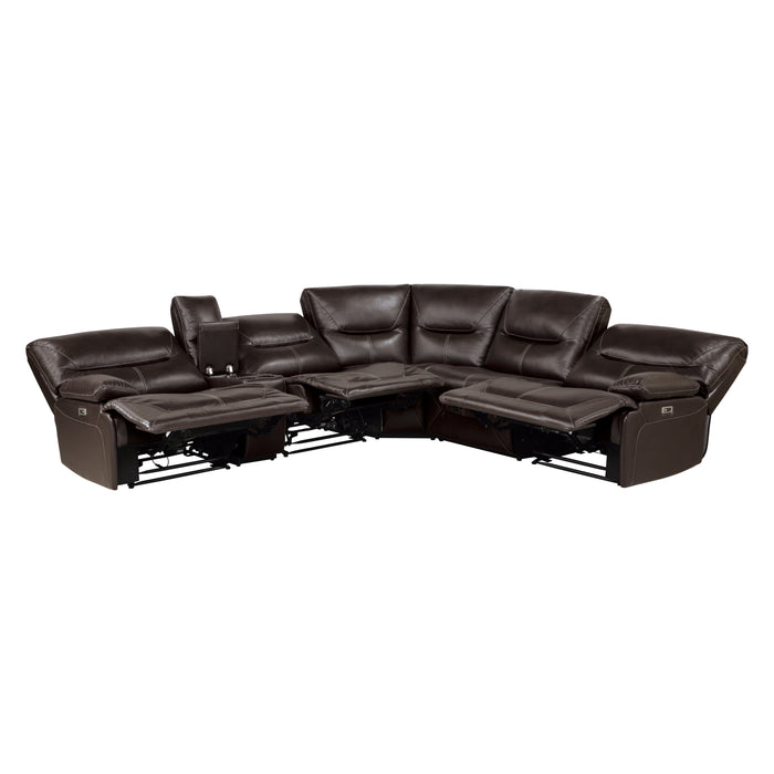 Dyersburg - (6)6-Piece Power Reclining Sectional