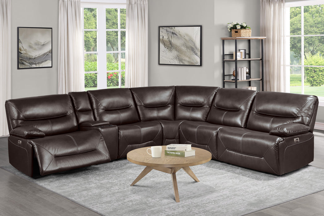 Dyersburg - (6)6-Piece Power Reclining Sectional