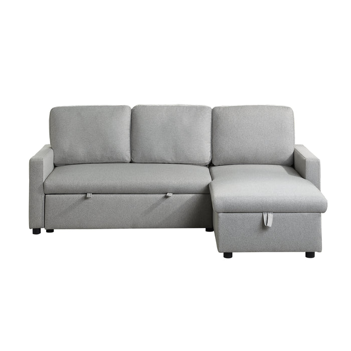 Brandolyn - (2)2-Piece Reversible Sectional with Pull-out Bed and Hidden Storage