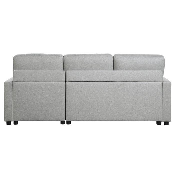 Brandolyn - (2)2-Piece Reversible Sectional with Pull-out Bed and Hidden Storage