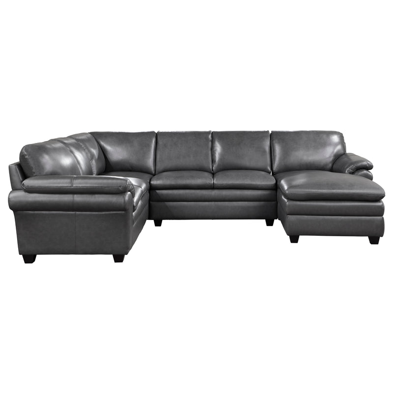 Exton - (4)4-Piece Sectional with Right Chaise