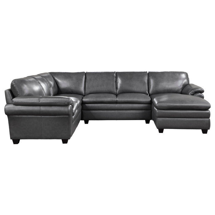 Exton - (4)4-Piece Sectional with Right Chaise