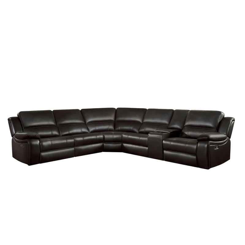 Falun - (6)6-Piece Modular Power Reclining Sectional